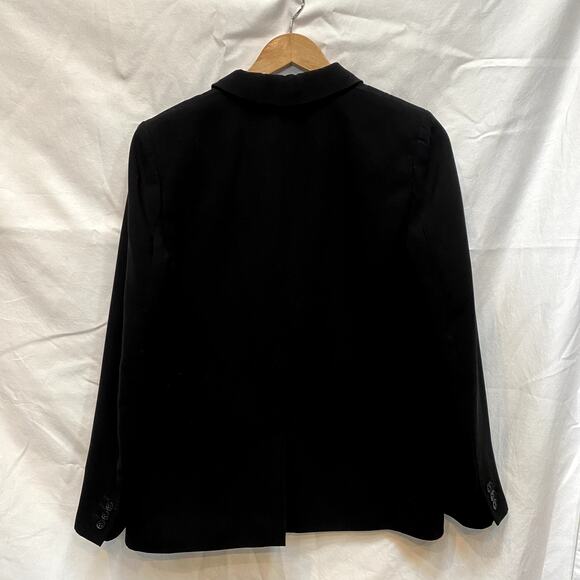 J.Crew 8 black Crepe blazer - Picture 4 of 4